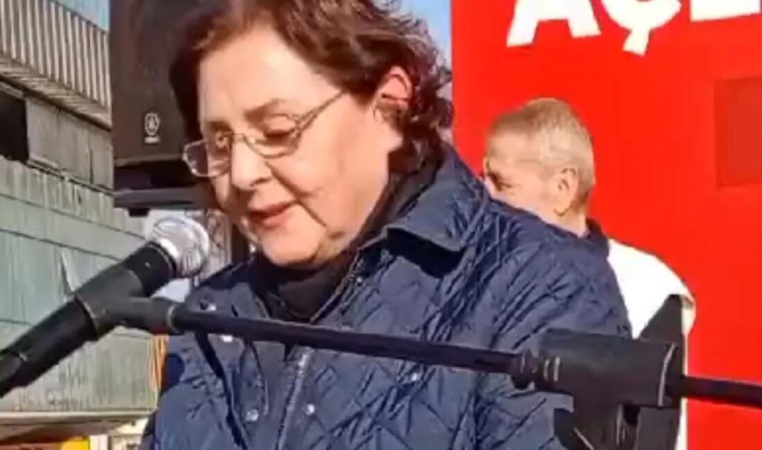 Türkiye Emekliler Partisi (TEP) Bursa İl Başkanı Müberra Özdemir, yaptığı