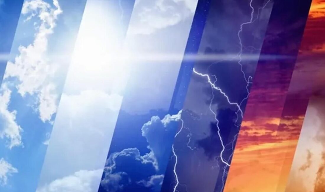 Meteoroloji'ye göre hava sıcaklıkları kuzeybatı kesimlerinde artacak. Yurdun diğer yerlerinde