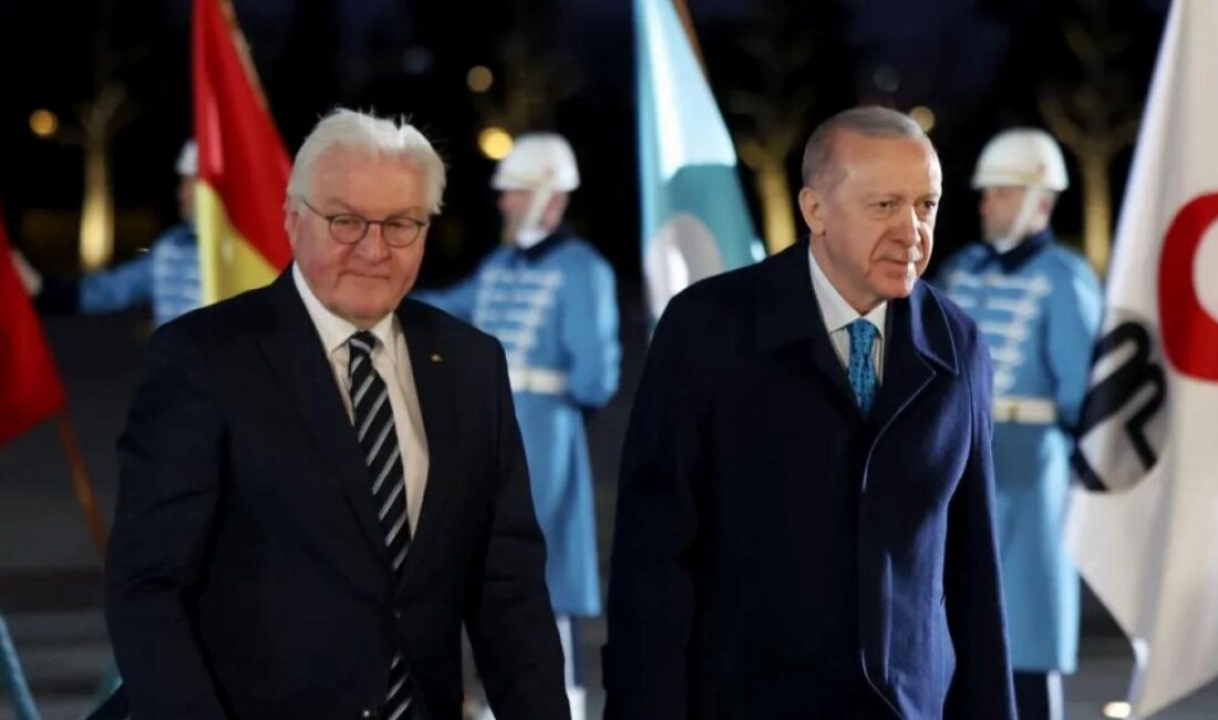 Cumhurbaşkanı Recep Tayyip Erdoğan, Türkiye’ye ziyarette bulunan Almanya Federal Cumhuriyeti