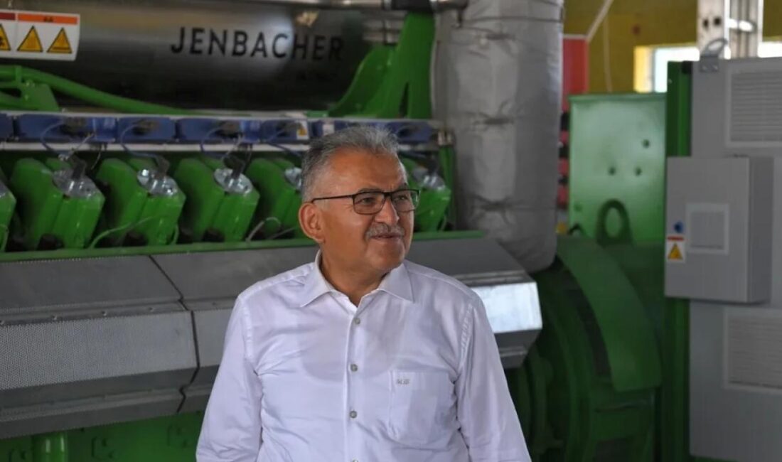 Kayseri Büyükşehir Belediyesi tarafından hayata geçirilen yenilenebilir ve çevreci enerji