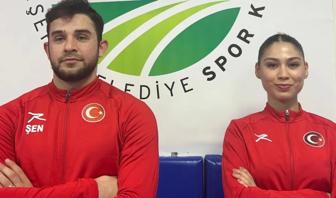 Sakarya Büyükşehir Belediyesi Spor Kulübü’nün milli karatecileri Fatih Şen ve