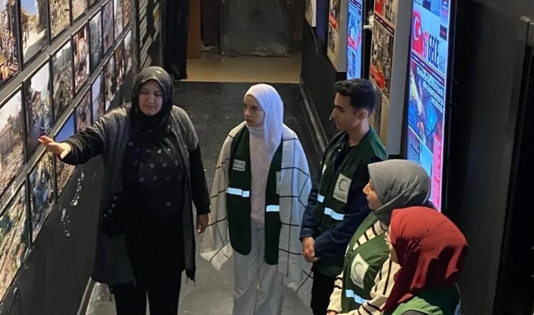 Yeşilay Gönüllüleri asrın felaketi olarak nitelendirilen Kahramanmaraş merkezli depremlerin senesi