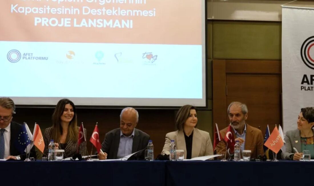 Türkiye'nin afet yönetimi alanında faaliyet gösteren 65 sivil toplum örgütünü