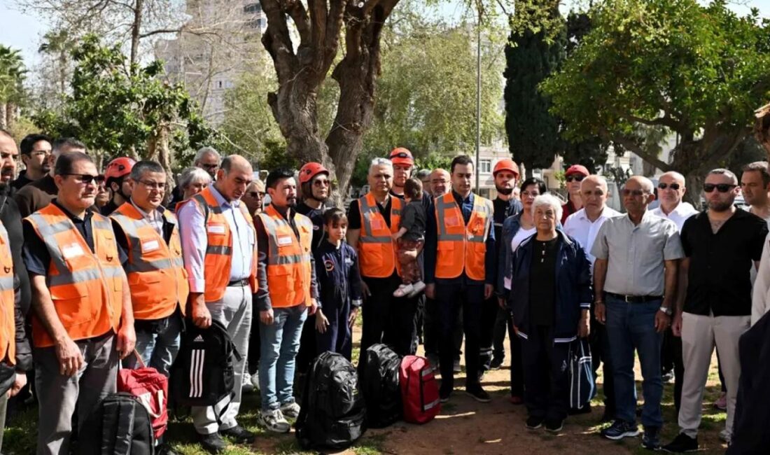 Antalya’da Muratpaşa Belediyesi’nin kent sakinlerinin olası bir felaket anında hızlı