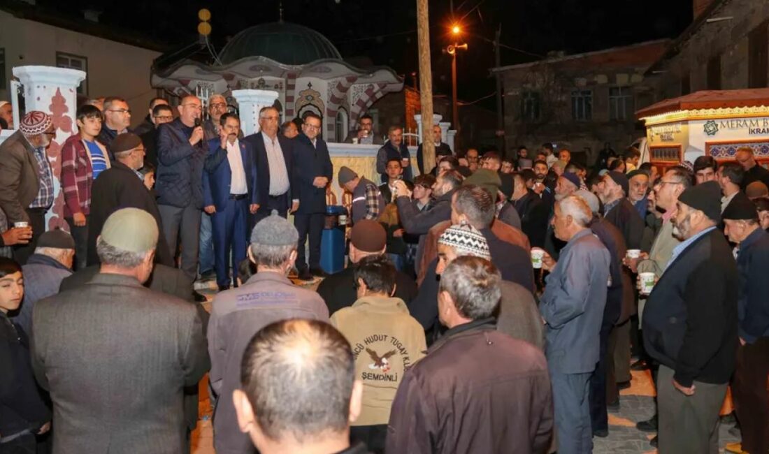 Konya Meram Belediye Başkanı Mustafa Kavuş, Ramazan buluşmaları çerçevesinde Sefaköy