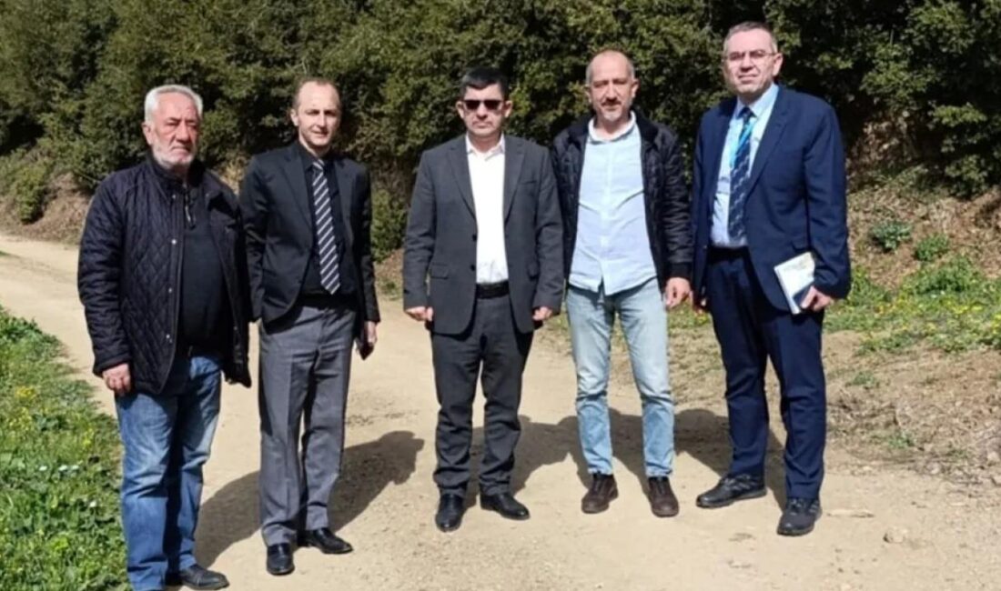 Bursa Gemlik Belediyesi, Muratoba Köyü Elmaçayırı mevkiinde bulunan göletin temizlenmesi