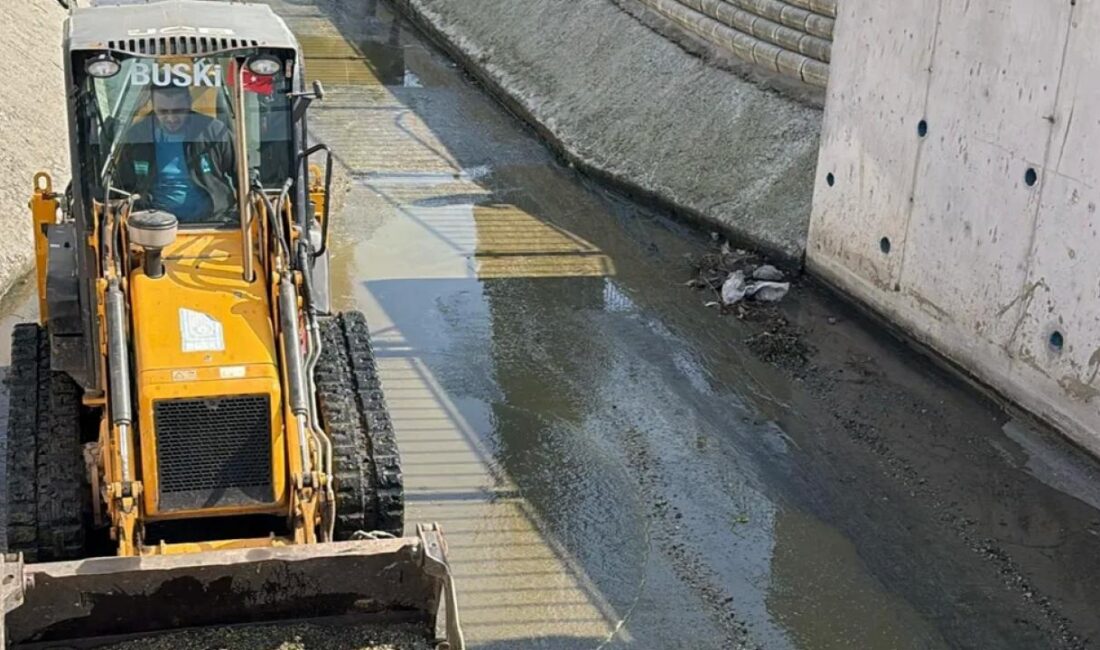 Bursa Gemlik Belediyesi, Çarşı Deresi'nde geniş çaplı bir temizlik çalışması