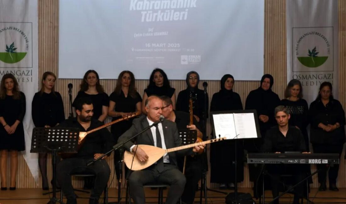 Bursa'nın Osmangazi ilçesinde 18 Mart Şehitleri Anma Günü ve Çanakkale
