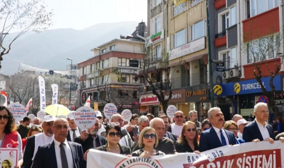 Bursa Tabip Odası 14 Mart Tıp Bayramı dolayısıyla, Bursa’da basın
