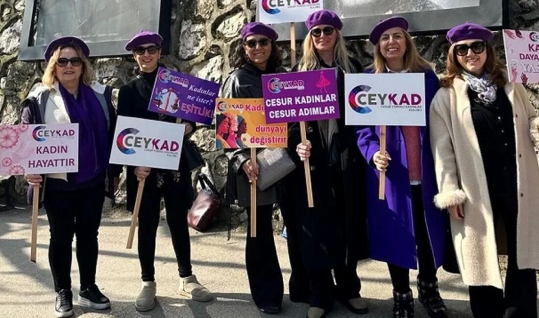 Cesur Yürekli Kadınlar Derneği (CEYKAD), 8 Mart Dünya Kadınlar Günü’nde