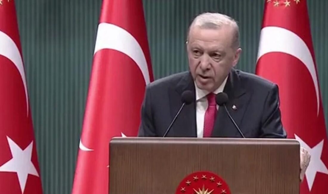 Kabine Toplantısı sonrası "Millete Sesleniş" konuşması yapan Cumhurbaşkanı Erdoğan, 'Terörsüz