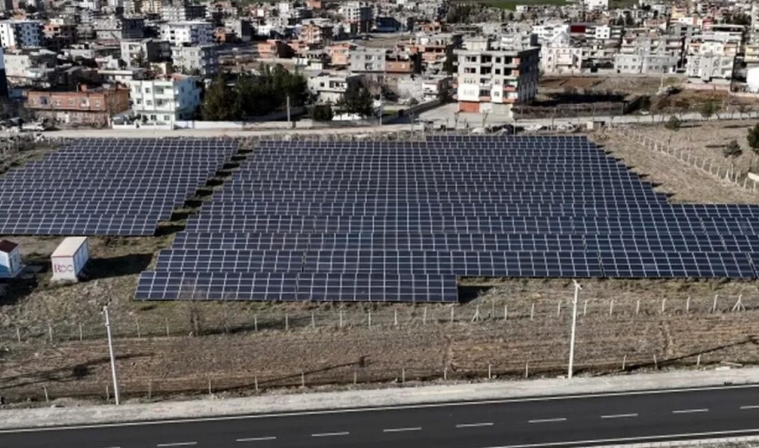 Diyarbakır Büyükşehir Belediyesi DİSKİ Genel Müdürlüğü'nün Bismil'de faaliyette olan Güneş