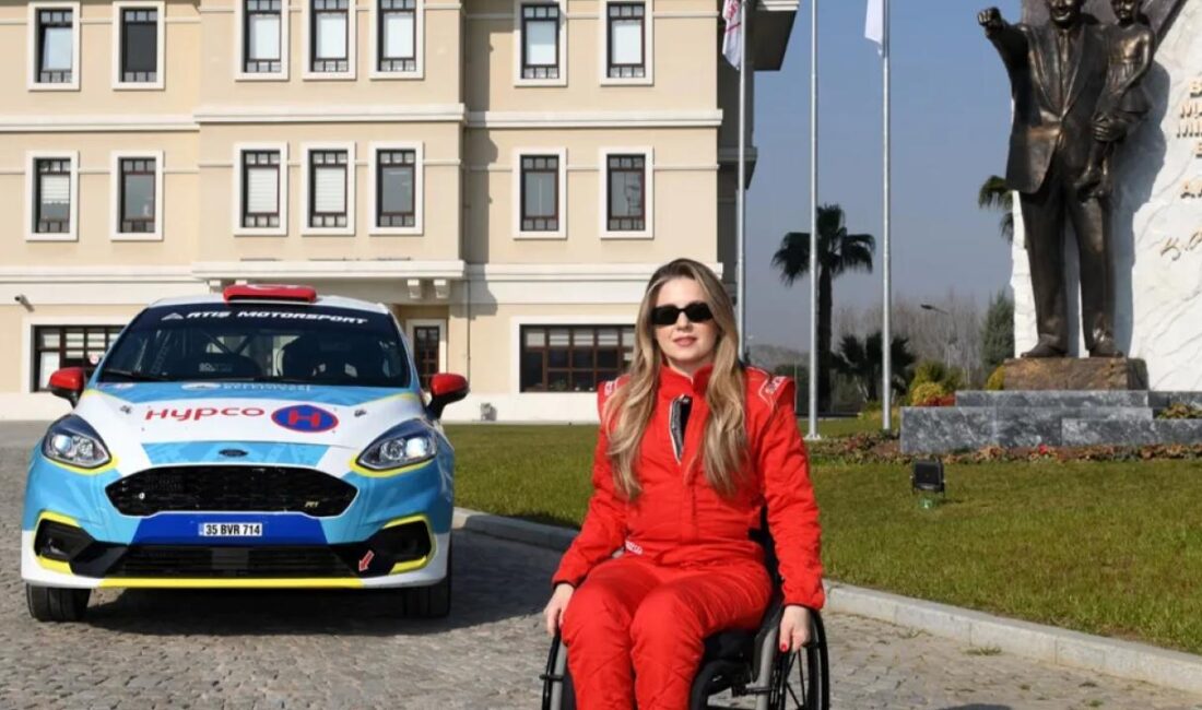 Dünyadaki ilk ve tek engelli kadın ralli pilotu olan Osmangazi