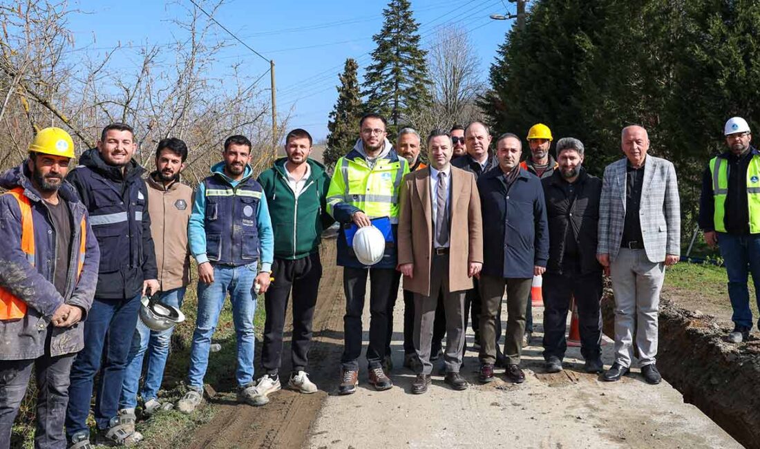 SASKİ, Erenler’de başlattığı 10 kilometrelik yeni içme suyu hattının 6