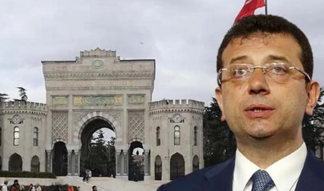 İstanbul Üniversitesi, aralarında İstanbul Büyükşehir Belediye Başkanı Ekrem İmamoğlu'nun da