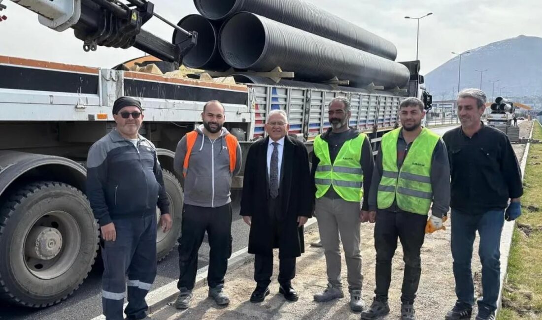 Kayseri Büyükşehir Belediye Başkanı Dr. Memduh Büyükkılıç, şehrin doğu bölgesindeki