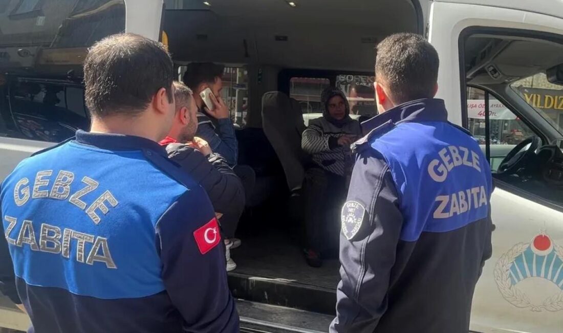 Kocaeli Gebze Belediyesi Zabıta Müdürlüğü ekipleri, dilencilere göz açtırmıyor.