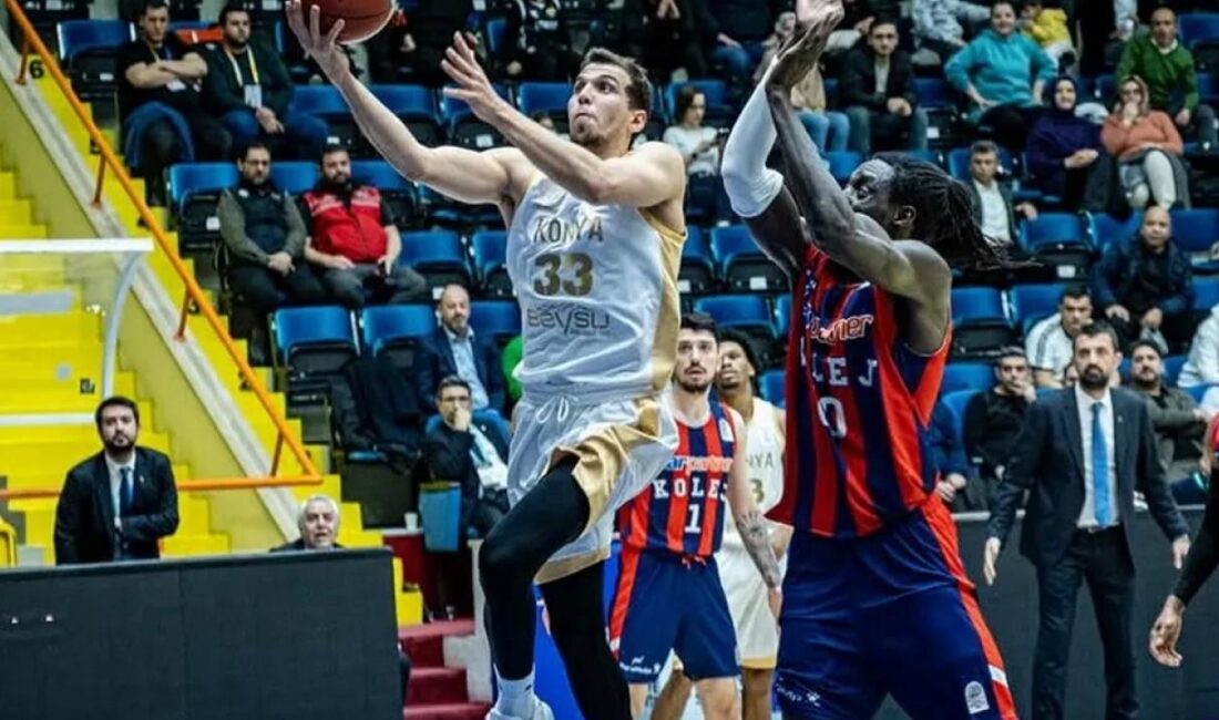 Türkiye Sigorta Basketbol Ligi'nde yer alan Konya Büyükşehir Belediyespor, 27.
