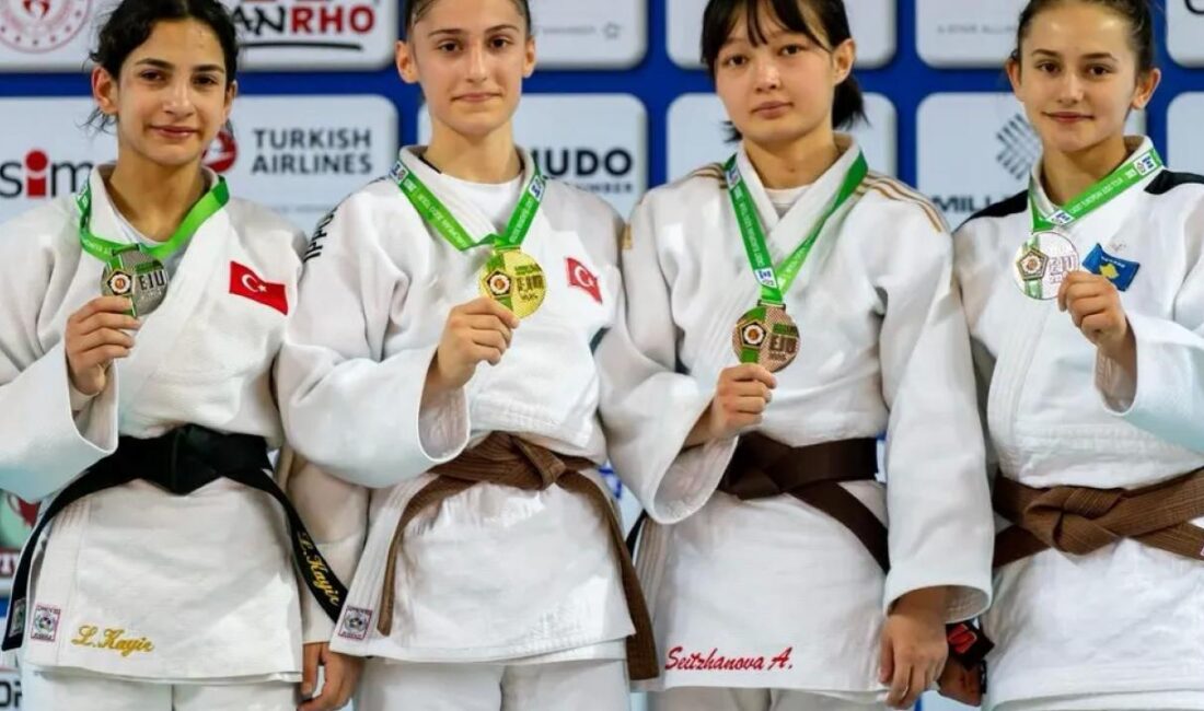 Konya Büyükşehir Belediyespor judo takımında mücadele eden Fatma Zehra Meki,