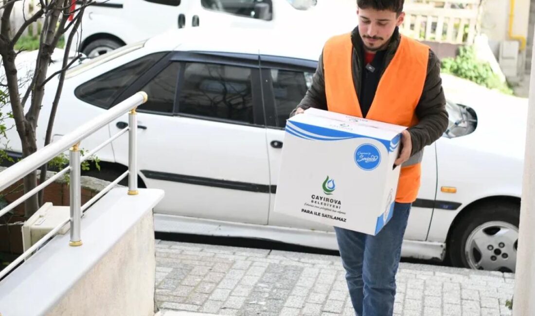Kocaeli Çayırova Belediyesi, ilçedeki çölyak hastalarını Ramazan ayında da unutmadı.