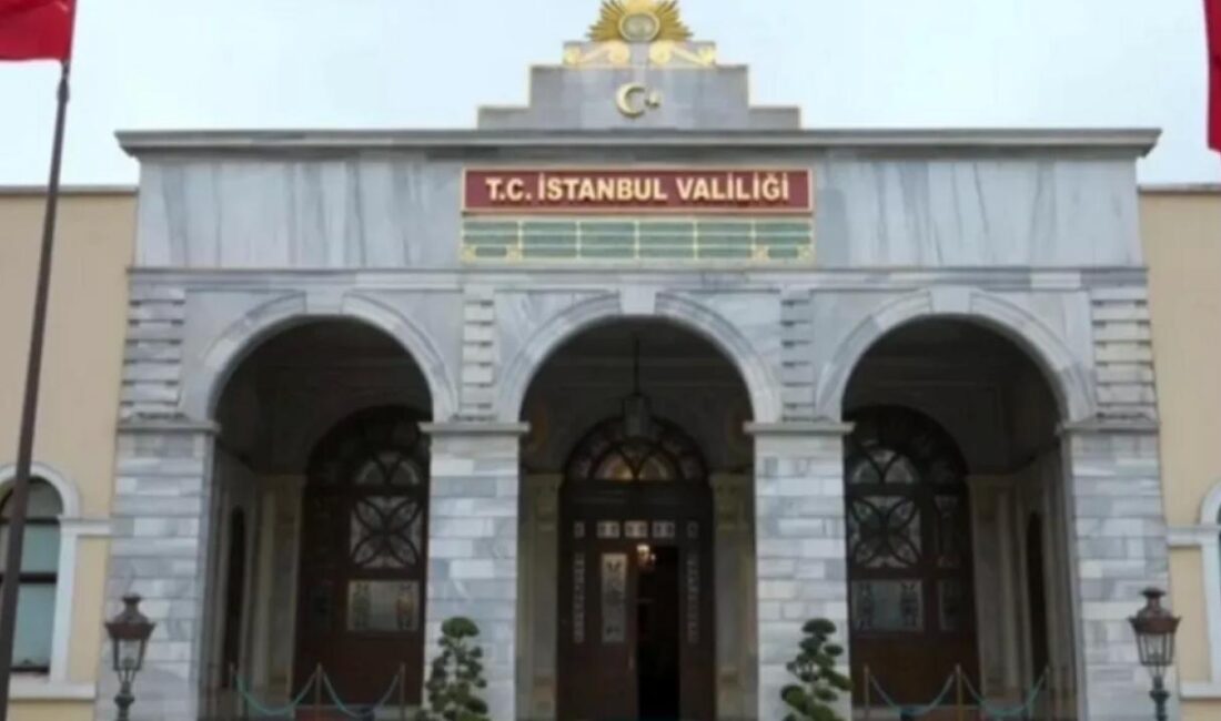 İstanbul Valiliği, kent genelinde kamu düzenini muhafaza etmek ve oluşabilecek